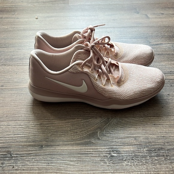 Nike Women's Flex Supreme TR 6 Pink White Size 10 Training Shoes Sneaker - Picture 3 of 10